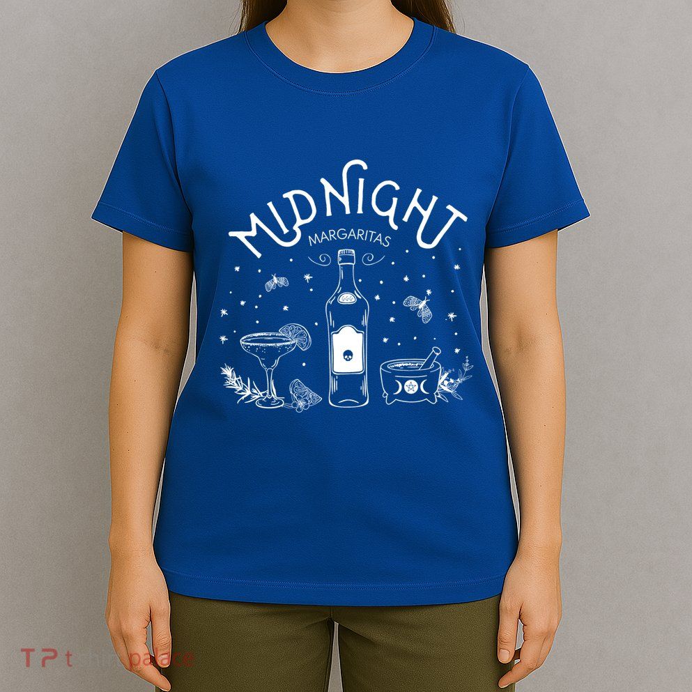 Midnight Margaritas Herbs Magic Costume Halloween Cocktails Cute Gift T-Shirt