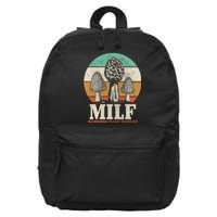 Morel Mushroom Hunting M.I.L.F. Mushrooms Id Like To Forage 16 in Basic Backpack