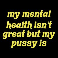 My Mental Health IsnT Great But My Pussy Is Cat Pet Paws Impact Tech Backpack