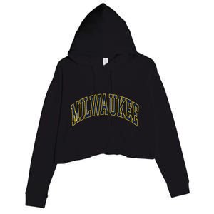 Milwaukee Crop Fleece Hoodie