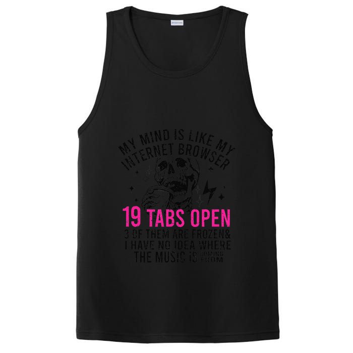 My Mind Is Like My Internet Browser 19 Tabs Open PosiCharge Competitor Tank