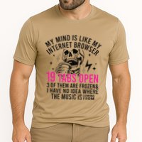 My Mind Is Like My Internet Browser 19 Tabs Open Performance Shirt