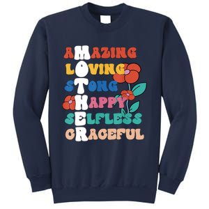 MOTHER Meaning I Love Mom Mothers Day Sweatshirt