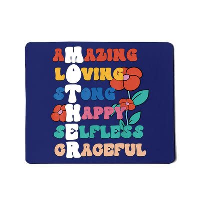 MOTHER Meaning I Love Mom Mothers Day Mousepad