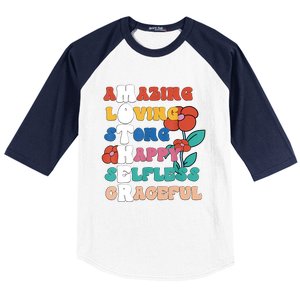 MOTHER Meaning I Love Mom Mothers Day Baseball Sleeve Shirt