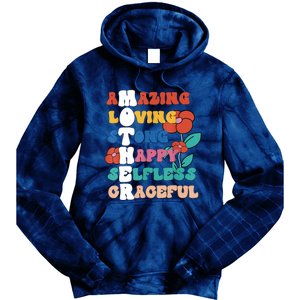 MOTHER Meaning I Love Mom Mothers Day Tie Dye Hoodie