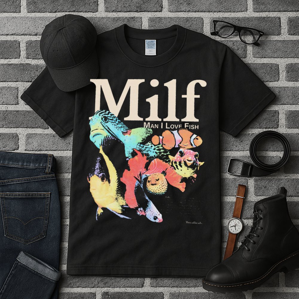 Milf Man I Love Fish Tall T-Shirt