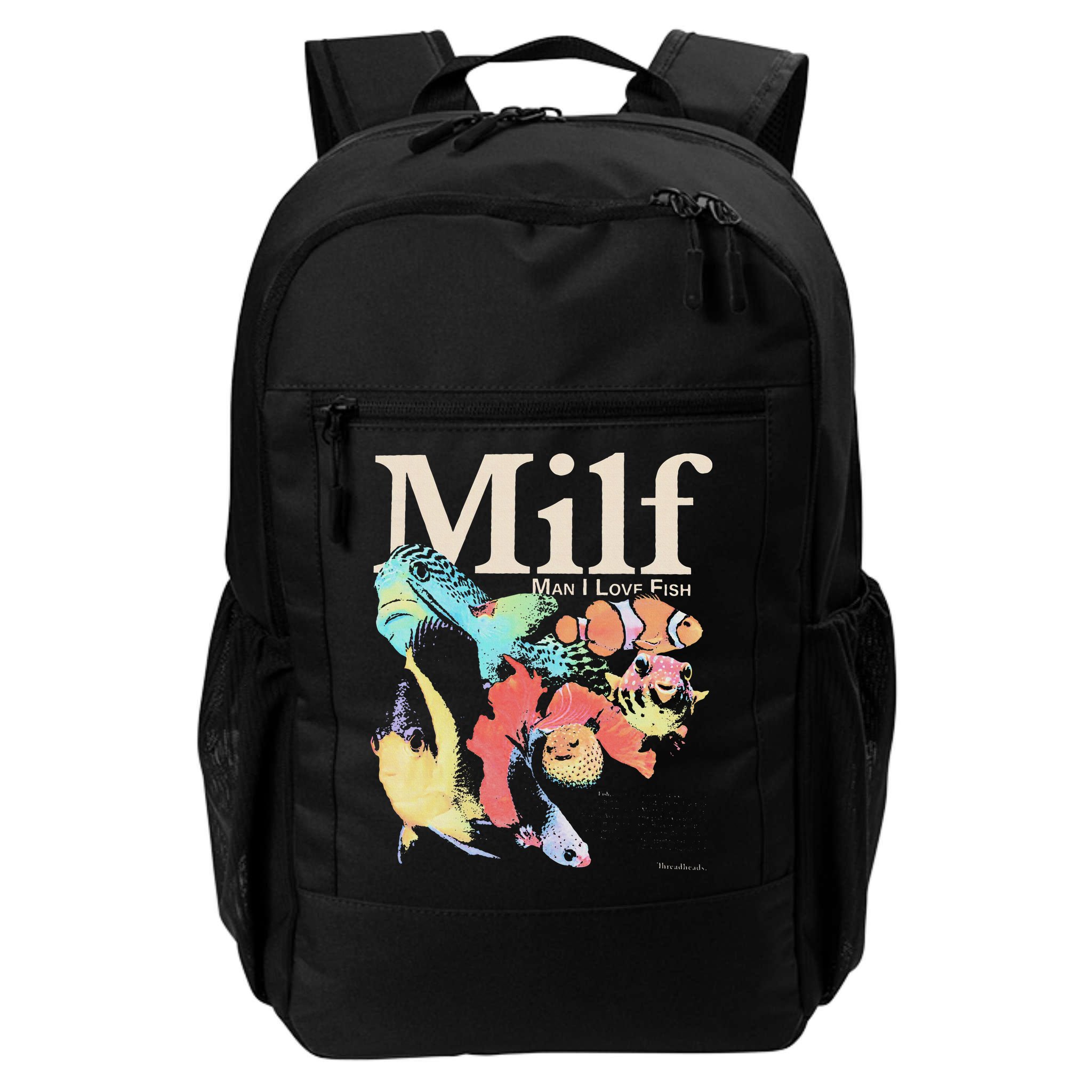 Milf Man I Love Fish Backpack