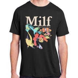 Milf Man I Love Fish Adult ChromaSoft Performance T-Shirt