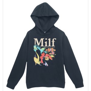 Milf Man I Love Fish Urban Pullover Hoodie