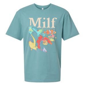 Milf Man I Love Fish Sueded Cloud Jersey T-Shirt