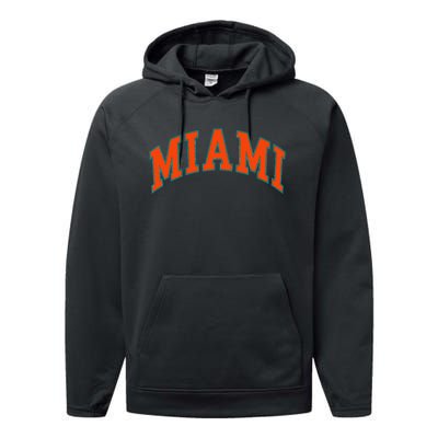 Miami Performance Fleece Hoodie