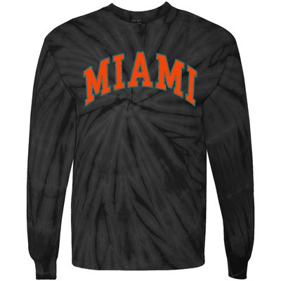 Miami Tie-Dye Long Sleeve Shirt