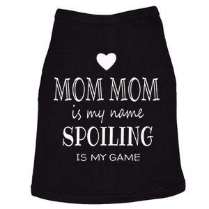 Mom Mom Is My Name Mom Mom Gifts From Grandkids For Grandma Doggie Tank