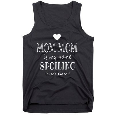 Mom Mom Is My Name Mom Mom Gifts From Grandkids For Grandma Tank Top