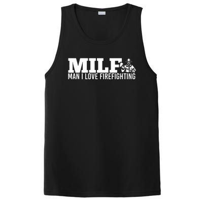 Milf Man I Love Firefighting Fire Dept Job For Funny Fireman PosiCharge Competitor Tank