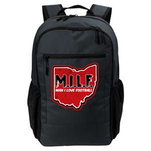 MILF Man I Love Football Ohio State Daily Commute Backpack