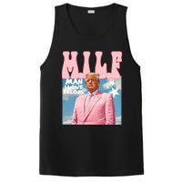 Milf Man I Love Felons Funny Trump Pink 2024 For President PosiCharge Competitor Tank