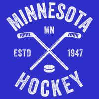 Minnesota Mn Ice Hockey Sticks Vintage Gift Cute Gift Womens Tank Top