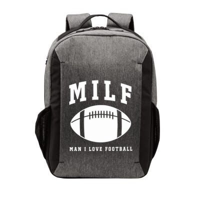 Milf Man I Love Football Game Day Vector Backpack
