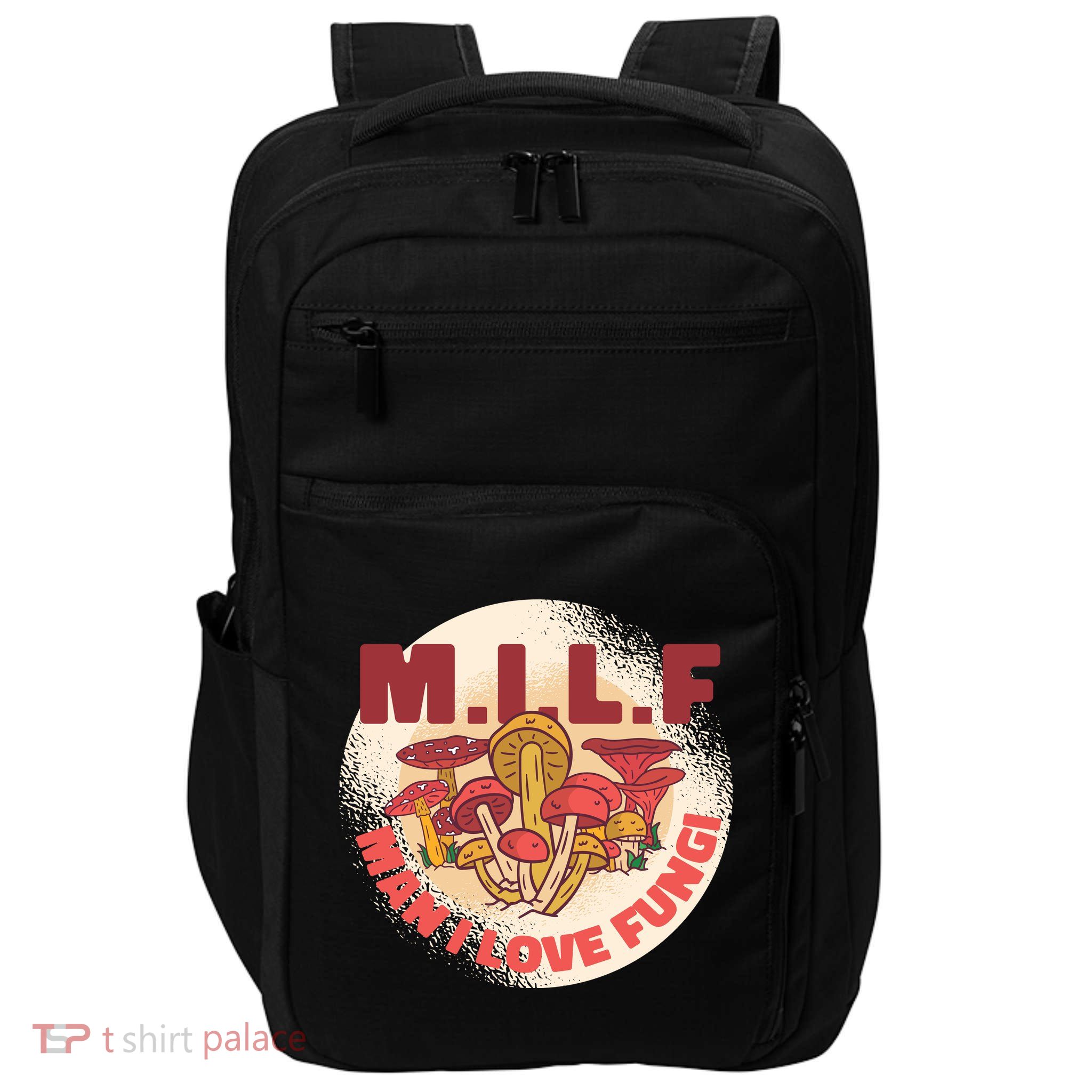 MILF Man I Love Fungi Funny Impact Tech Backpack