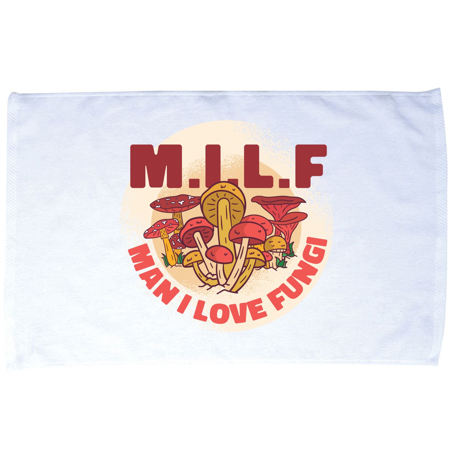 MILF Man I Love Fungi Funny Microfiber Hand Towel