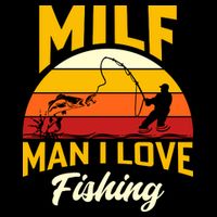 MILF Man I Love Fishing Camping Fish Funny Impact Tech Backpack