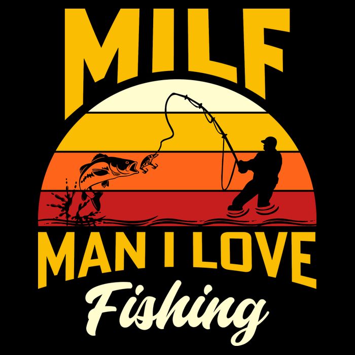 MILF Man I Love Fishing Camping Fish Funny Impact Tech Backpack