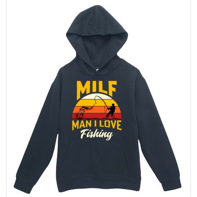 MILF Man I Love Fishing Camping Fish Funny Urban Pullover Hoodie