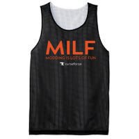 Milf Modding Is Lots Of Fun Mesh Reversible Basketball Jersey Tank