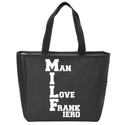 Milf Man I Love Frank Iero Zip Tote Bag