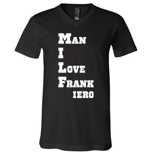 Milf Man I Love Frank Iero V-Neck T-Shirt