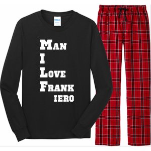 Milf Man I Love Frank Iero Long Sleeve Pajama Set