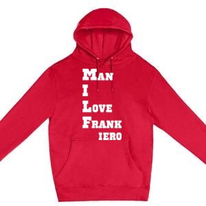 Milf Man I Love Frank Iero Premium Pullover Hoodie