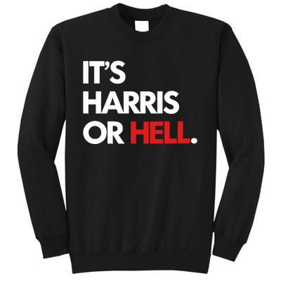 Mahogany Mommies ItS Harris Or Hell Sweatshirt