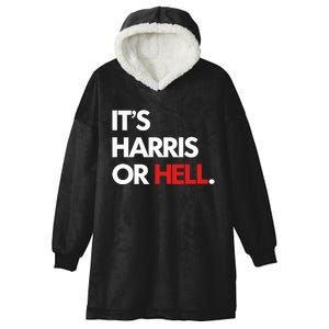 Mahogany Mommies ItS Harris Or Hell Hooded Wearable Blanket