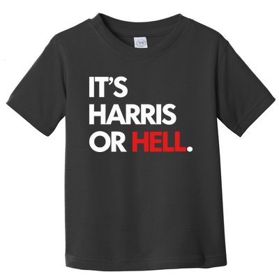 Mahogany Mommies ItS Harris Or Hell Toddler T-Shirt