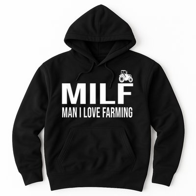 Milf Man I Love Farming Kansas State Football Fan Hoodie