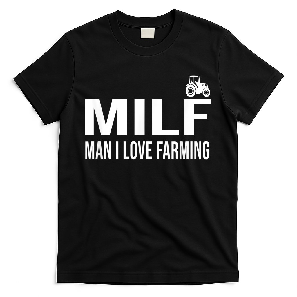 Milf Man I Love Farming Kansas State Football Fan T-Shirt