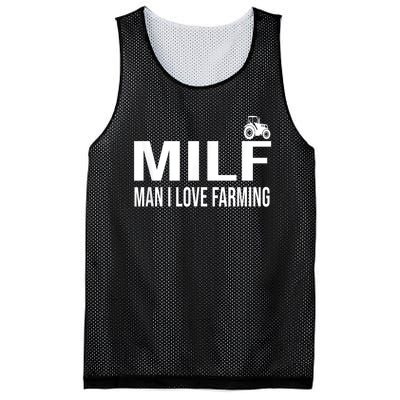 Milf Man I Love Farming Kansas State Football Fan Mesh Reversible Basketball Jersey Tank