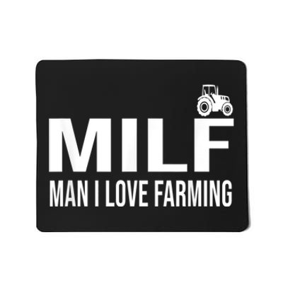 Milf Man I Love Farming Kansas State Football Fan Mousepad