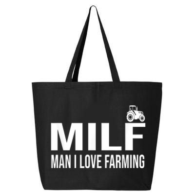 Milf Man I Love Farming Kansas State Football Fan 25L Jumbo Tote