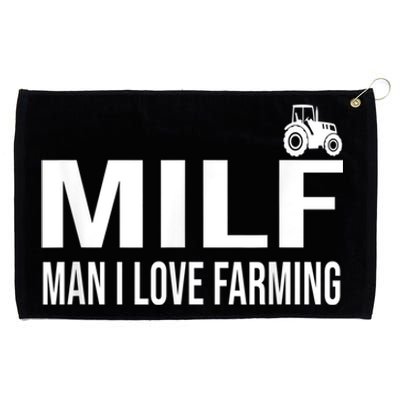 Milf Man I Love Farming Kansas State Football Fan Grommeted Golf Towel