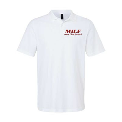 Milf Man I Love Ferrari Softstyle Adult Sport Polo