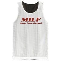 Milf Man I Love Ferrari Mesh Reversible Basketball Jersey Tank