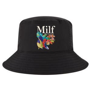 Milf Man I Love Fish Funny Cool Comfort Performance Bucket Hat