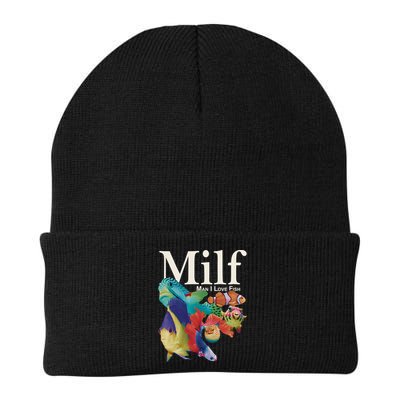 Milf Man I Love Fish Funny Beanie