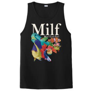 Milf Man I Love Fish Funny PosiCharge Competitor Tank