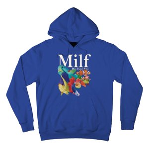 Milf Man I Love Fish Funny Hoodie