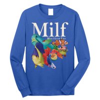 Milf Man I Love Fish Funny Long Sleeve Shirt